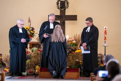 Feierlicher Gottesdienst: Superintendentin Kerstin Grünert in ihr Amt eingeführt 